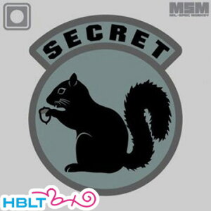 ミルスペックモンキー パッチ Secret Squirrel(PVC)