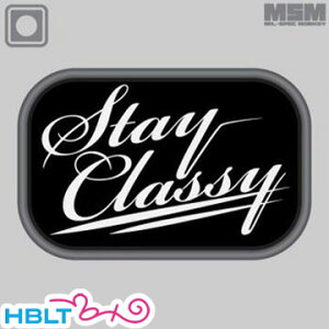 ミルスペックモンキー パッチ Stay Classy(PVC)
