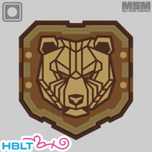 ミルスペックモンキー パッチ INDUSTRIAL BEAR(PVC)