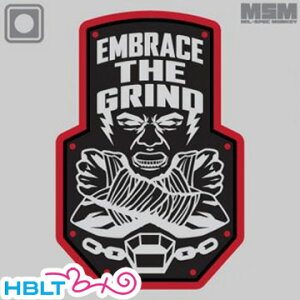 ミルスペックモンキー パッチ EMBRACE THE GRIND(PVC)