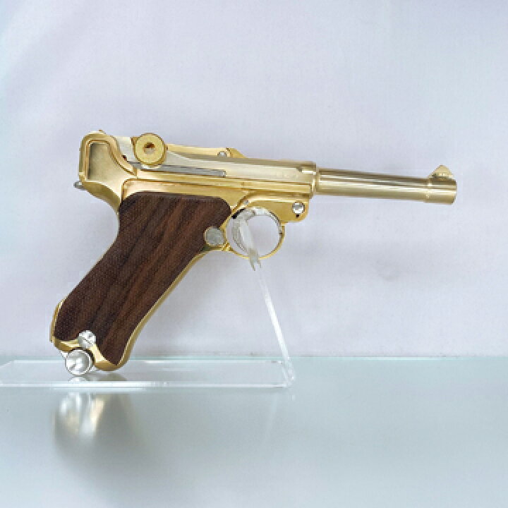 楽天市場】マルシン ルガー P08 4インチ 木製グリップ付 ダミーカート 