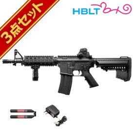 フルセット 東京マルイ M4 CQB-R ブラック 次世代電動ガン バッテリー 充電器セット /電動 エアガン サバゲー 銃