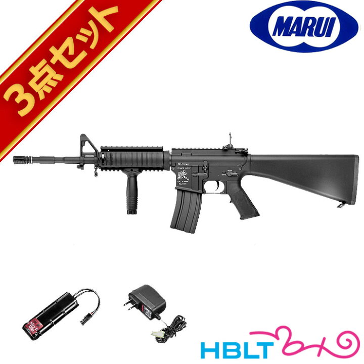 楽天市場】フルセット 東京マルイ ナイツ SR-16 M4カービン 電動ガン 