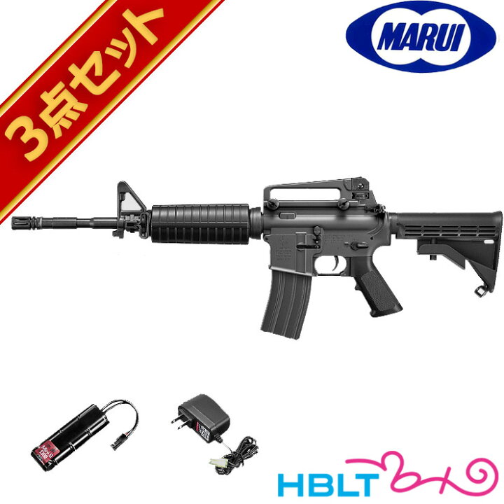 楽天市場】フルセット 東京マルイ M4A1カービン 電動ガン バッテリー 