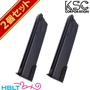 KSC �K�X�u���[�o�b�N �p �}�K�W�� M93R2 M9 �p 07 HardKick Black 32�A �m�[�}�� 2�Z�b�g