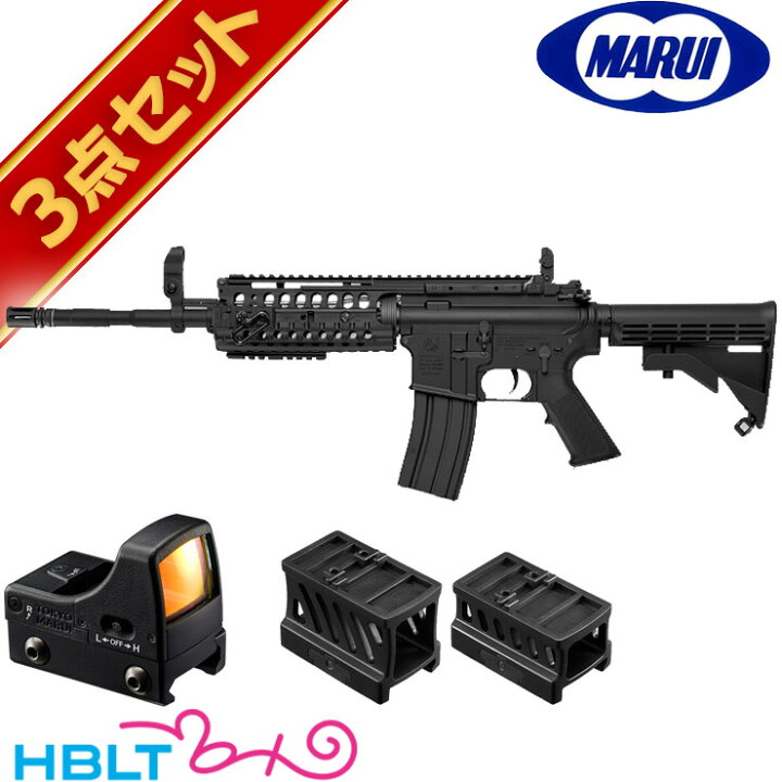 楽天市場】東京マルイ Colt M4 Sシステム 純正 ドットサイト セット 