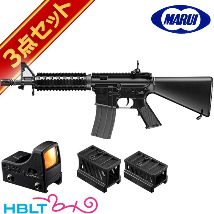 楽天市場】東京マルイ Colt M4 CRW HC ドットサイト セット ( ハイ 