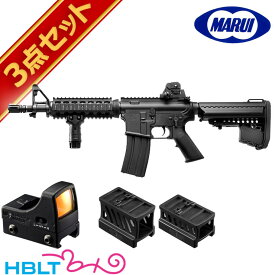 東京マルイ Colt M4 CQB－R Black ドットサイト セット ( 次世代電動ガン + マイクロプロサイト + マウント) /電動 エアガン コルト ダットサイト フルセット サバゲー 銃