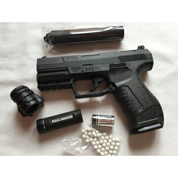 楽天市場 マルゼン Walther P99 Fs スペシャルフォース ガスガン 固定スライド Mz ワルサー Walther ガス エアガン サバゲー 銃 Hblt
