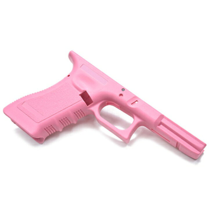 楽天市場】東京マルイ グロック17 ピンク カスタム 本体 フレーム 