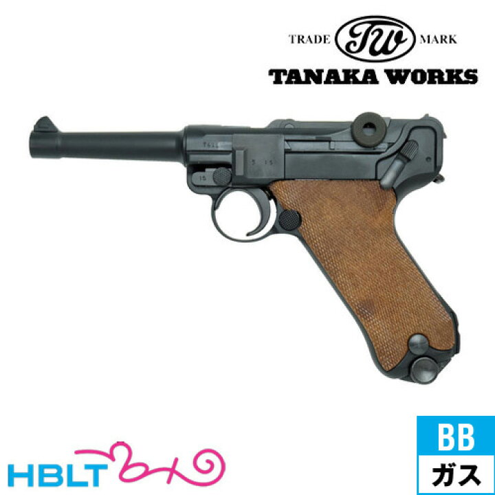 楽天市場】タナカワークス ルガー P08 エルフルト 刻印 4インチ R-Type 
