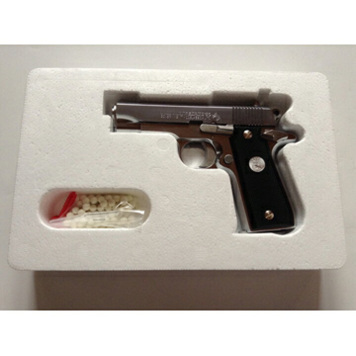 楽天市場】タナカワークス コルト .380オート ABS ステンレス/シルバー 