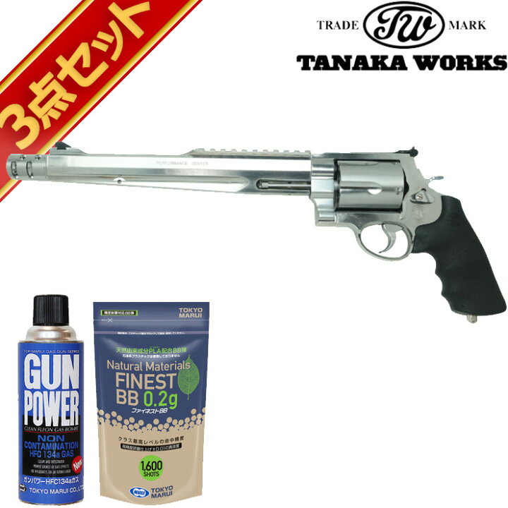 楽天市場】タナカワークス S&W M500 PC Ver.2 ステンレスジュピター 