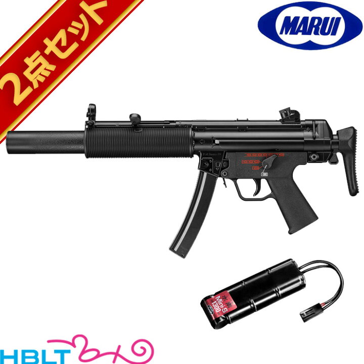 楽天市場】東京マルイ MP5 SD6 次世代電動ガン バッテリーセット /HK 