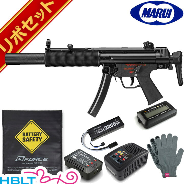 楽天市場】東京マルイ MP5 SD6 次世代電動ガン リポバッテリー フル 