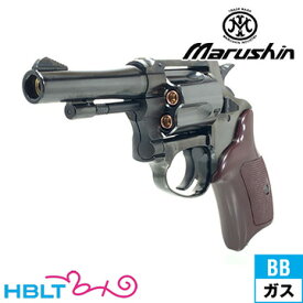 マルシン ポリスリボルバー 77ミリ銃身 Xカート 樹脂グリップ ABS WDブラック 3 インチ（ガスガン リボルバー 本体 6mm） /Police Revolver 警察