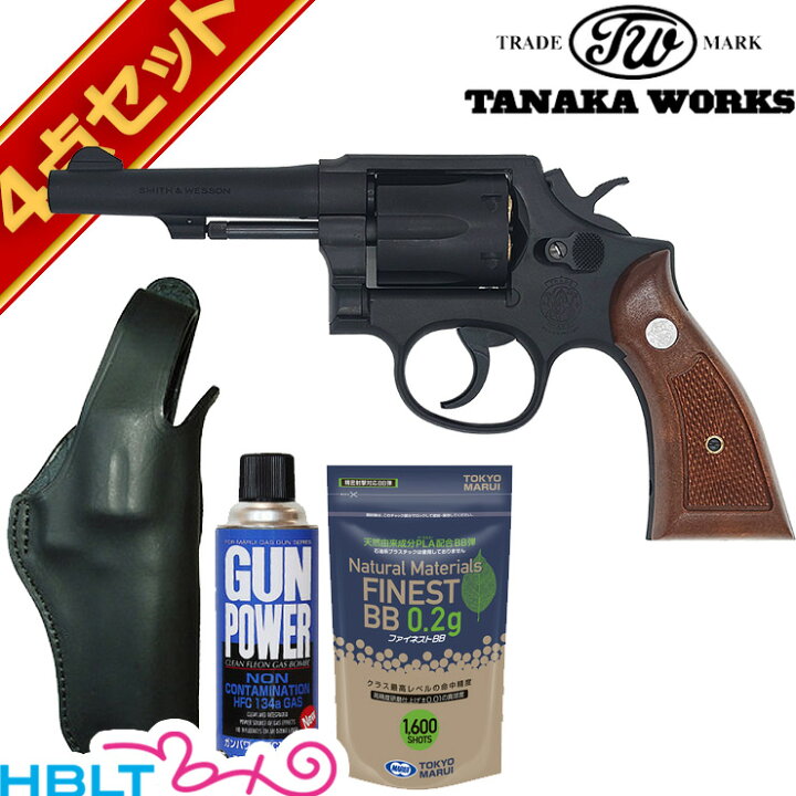 楽天市場】タナカワークス S&W M10 4インチ ミリタリー＆ポリス Ver 