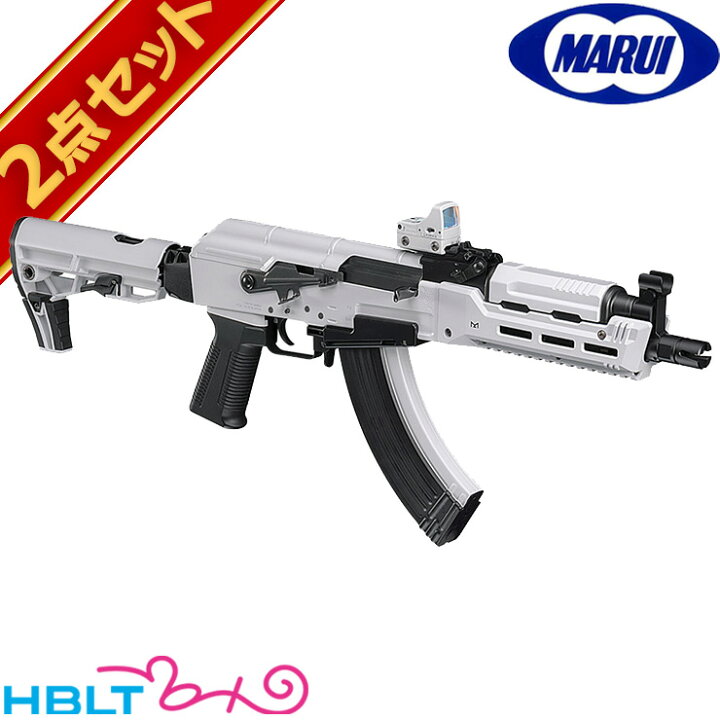 楽天市場】東京マルイ AK ホワイト ストーム 次世代電動ガン マイクロ 