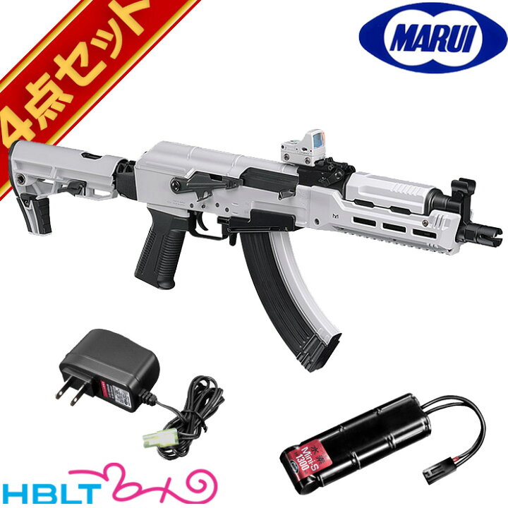 楽天市場】東京マルイ AK ホワイト ストーム 次世代電動ガン 