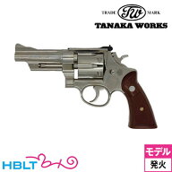タナカワークス S&W M27 The .357 マグナム ニッケルフィニッシュ 4インチ（発火式 モデルガン リボルバ…