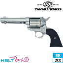 タナカワークス Colt SAA 2nd ノンフルートシリンダー ペガサス2 ABS ニッケルフィニッシュ 4_3/4インチ シビリアン（…