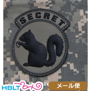 ミルスペックモンキー パッチ Secret Squirrel(PVC) メール便 対応商品