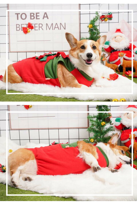 楽天市場 ドッグウェア 犬の服 コスプレ クリスマス サンタマント ペット用品 サンタクロース コスチューム 犬服 仮装 クリスマスマント 柴犬 可愛い 洋服 犬 ベスト パーカー 防寒 保温 衣装 ペットベスト 冬服 犬用品 小型犬 中型犬 クリスマスコスプレ 21新作