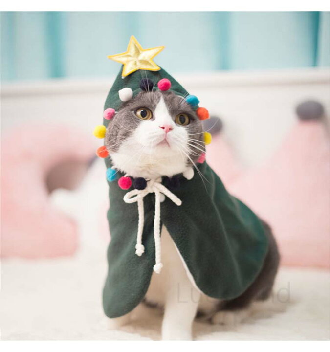 楽天市場 猫服 クリスマスマント コスプレ サンタ服 クリスマス 仮装 ペットマント 犬猫 犬用 猫用 洋服 サンタクロース 可愛い ペット用品 コスチューム コスプレ衣装 防寒 犬の服 猫マント 猫の服 ネコ キャットウェア 小型犬 コスプレ 秋服 冬服 ドッグウェア Luckland