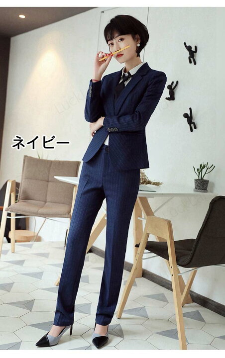 楽天市場】4点セット スーツセット セットアップ スーツ レディース  