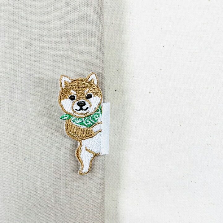 楽天市場】ひょっこりアニマル 刺繍タグ 縫いこみ・アイロン両用 