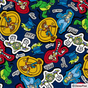 トイ・ストーリー オックス生地 ディズニー ピクサー 約110cm幅×10cm単位計り売り | 布 コットン プリント 手芸 ハンドメイド【数量5個から承ります】