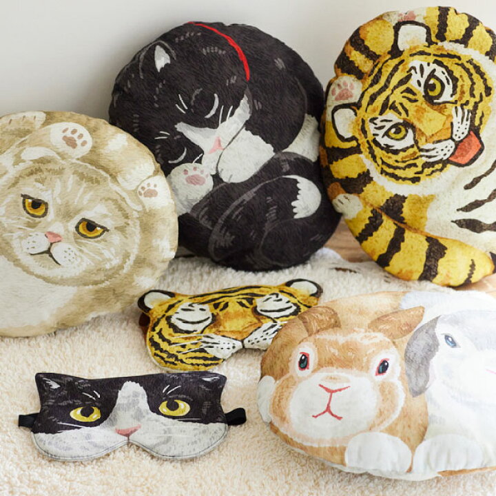 楽天市場】HOME DECO アニマルパネル 丸まる猫たち 約110cm×100cm  