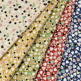 【限定SALE】ご当地おにぎり MIXおにぎり シーチング生地 約110cm幅×10cm単位計り売り | 布 コットン プリント おにぎり柄 女の子 かわいい 入園 入学 通園 通学【数量5個から承ります】【メール便3mまで】