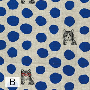 �y���D�]�ɂ��ē��ׁI�zNekoNoe K from 30 SEWINGPINS ×echino CAT �Ȗ��L�����o�X���n �G�`�m ��110cm��×10cm�P�ʌv�蔄��b�z �R�b�g�� �v�����g ��| ���� �n���h���C�h ���l���u�����h �ÉƉx�q 