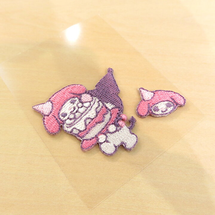 楽天市場 サンリオキャラクターズ マイメロディ 刺繍ミニワッペンセット アイロン接着 シール両用タイプ ぷちぷんと クロミ ワッペン アップリケ アイロン 刺繍 キャラクター 通園 通学 入園 入学 ハンドメイド 手芸 手作り Craft Navi