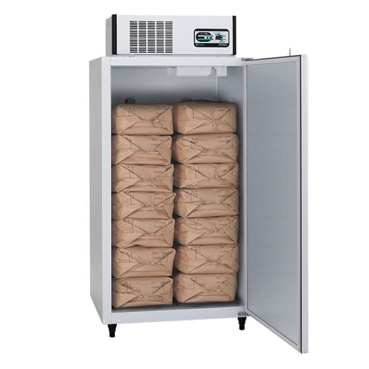 楽天市場】玄米専用低温貯蔵庫 LHR-14NF(玄米30kg 14袋/7俵用 楽天市場】玄米専用低温貯蔵庫 LHR-14NF(玄米30kg 14袋/7俵用