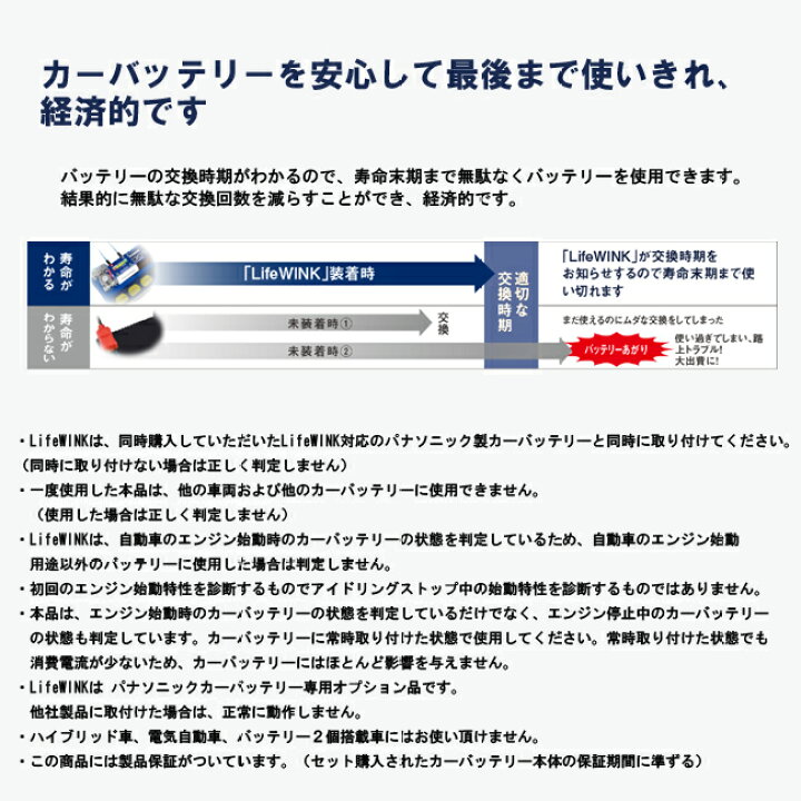 パナソニックバッテリー ライフウインク バッテリー バッテリー寿命判定ユニット ベースユニット 寿命 ｌｉｆｅ ｗｉｎｋ 発売モデル ｌｉｆｅ