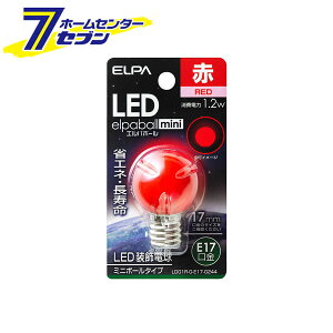 LED�d�� G30 E17 LDG1R-G-E17-G244 ELPA [�ȃG�l]