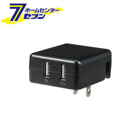 USB-ACアダプタ-2.1A USB-AC100 ELPA [AVコード]