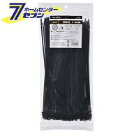 オーム電機 ロックタイ 耐候性 300mm 200本入 黒04-3156 LT-300W200BK[電線支持・結束用品:タイ・結束バ…
