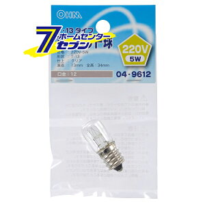 pCbgT13 E12 220V-5W LB-P3222V [NA]