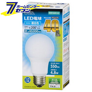 �I�[���d�@ LED�d�� E26 40�`���� �����F06-3082 LDA5N-G AG53[LED�d���E����:LED�d����ʌ`]