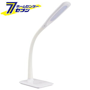 �I�[���d�@ LED�f�X�N�����v 3�i�K���� �z���C�g06-3707 DS-LS16MUGH-W[�Ɩ����:�f�X�N���C�g]