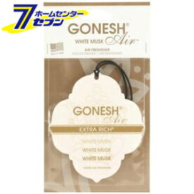 GONESHペ-パ-エアフレッシュナ- ホワイトムスク 1257-15 大香 [ガーネッシュ 芳香剤 カー用品 カーアクセサリー 車]