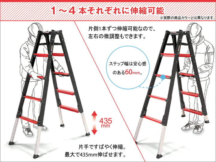 楽天市場】アルインコ 脚立 7段 GUS-210 はしご兼用脚立 伸縮 約210cm 