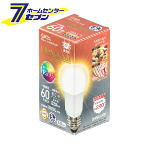 �I�[���d�@ LED�d�� E26 60�`���� �d���F06-3861 LDA8L-G AG6/RA93[LED�d���E����:LED�d����ʌ`]