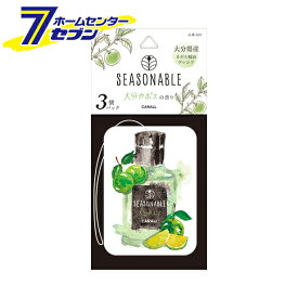 晴香堂 シーズナブル プレート3個パック 大分カボス 3491 [芳香剤 吊り下げ 車用]