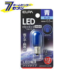�G���p LED�d�� �i�c���` E12 �F LDT1B-G-E12-G102 [�J���[�d�� �u���[ �ȃG�l ������ �d�� �����p]