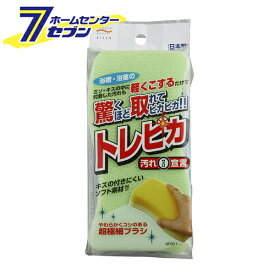 アイセン トレピカ バススポンジ グリーン BF801 [バススポンジ バスクリーナー 浴室 床 壁 浴槽 お掃除用品 お風呂掃除 aisen]