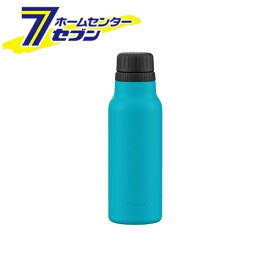 ピーコック 炭酸飲料対応ステンレスボトル 600ml (シアンブルー) AJH-60 AC [水筒 ダイレクトボトル 保冷 直飲み 炭酸 ビール スポーツドリンク 真空断熱 コンパクト 子供 大人 スポーツ アウトドア おしゃれ シンプル Peacock]